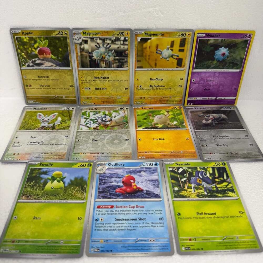 Pokemon Yuka Morii Illustrated Lot Of 10 Cards